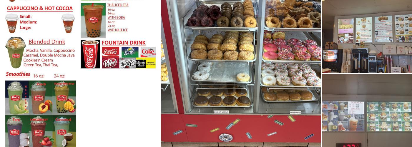 Bosa Donuts Menu