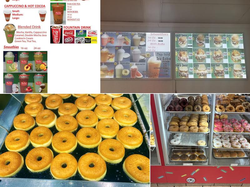 Bosa Donuts Menu