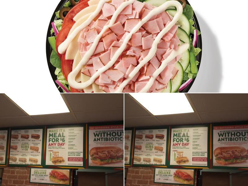 Subway Menu