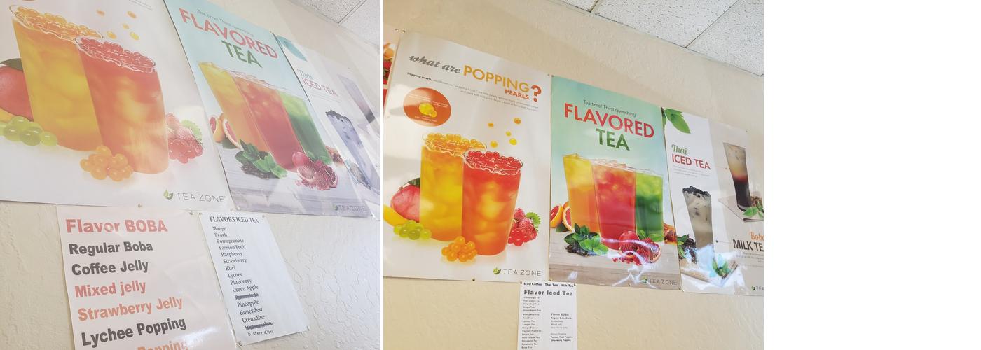 Boba & Donuts Menu