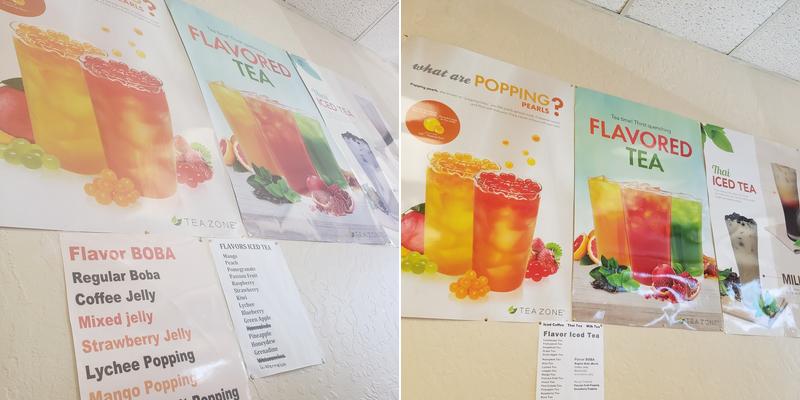 Boba & Donuts Menu