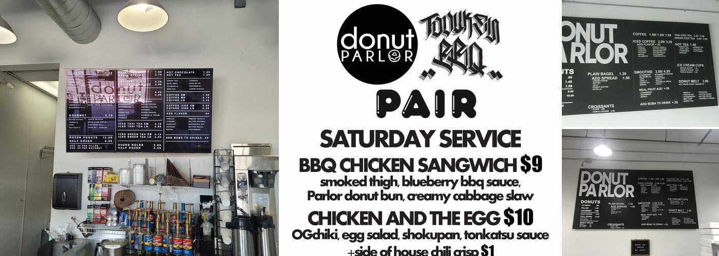 Donut Parlor Menu