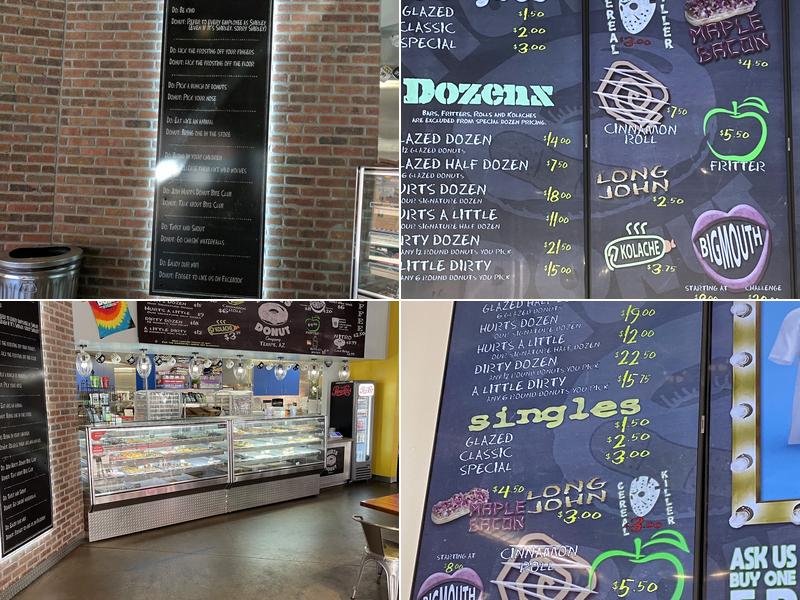 Hurts Donut Company Menu
