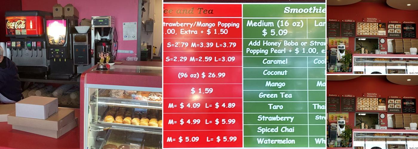 BoSa Donuts Menu