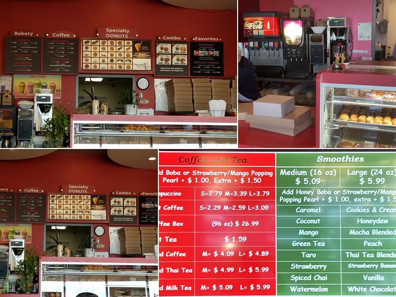 BoSa Donuts Menu