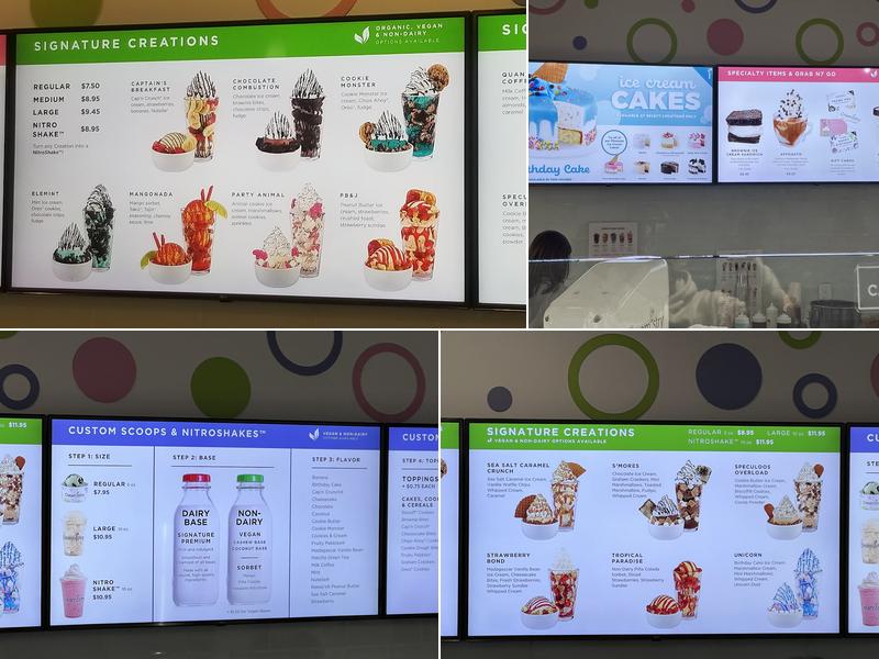 Creamistry Menu