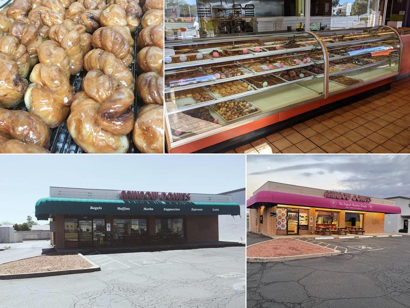 The Original Rainbow Donuts