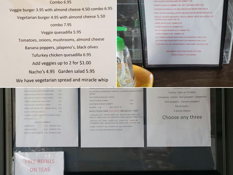 Unique Cakes Menu
