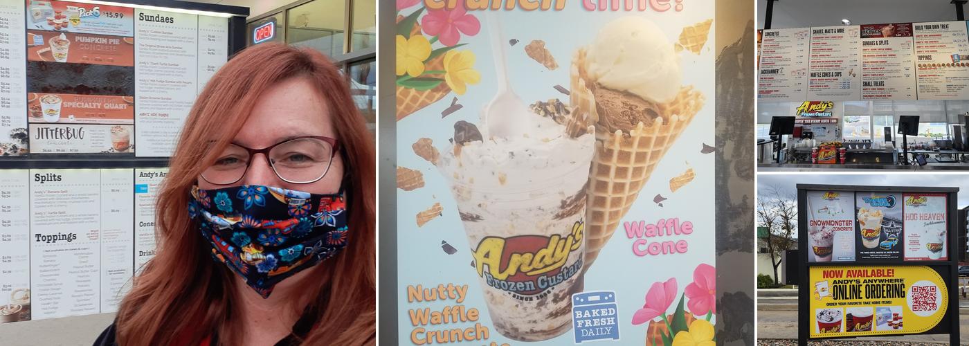 Andy's Frozen Custard Menu