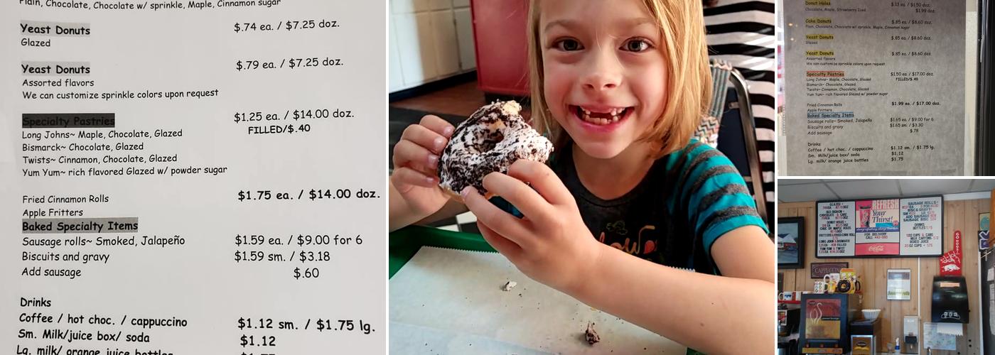 The Royal Donut Company Menu