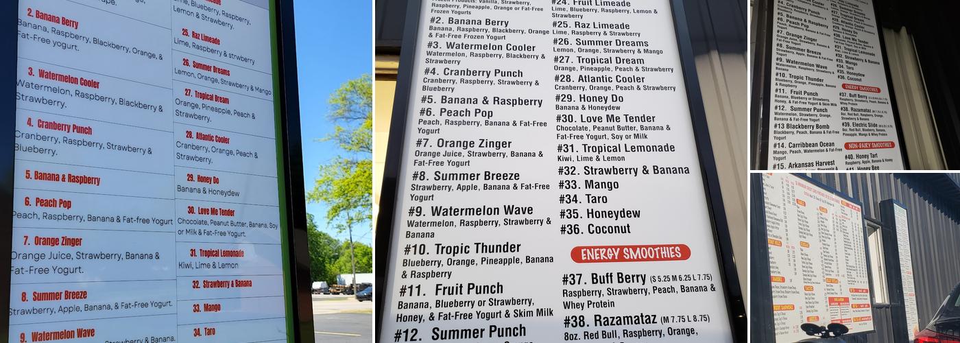 Cronuts-Donuts Menu