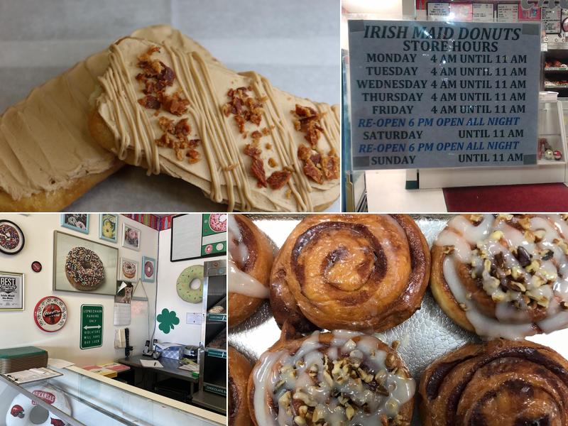 Irish Maid Do-Nuts Menu