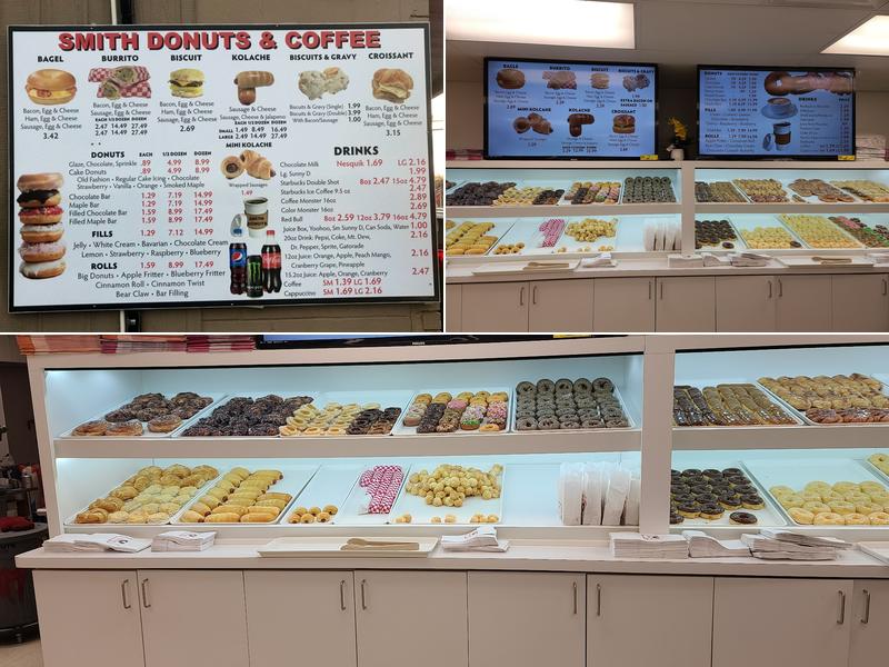 Smiths Donuts Menu