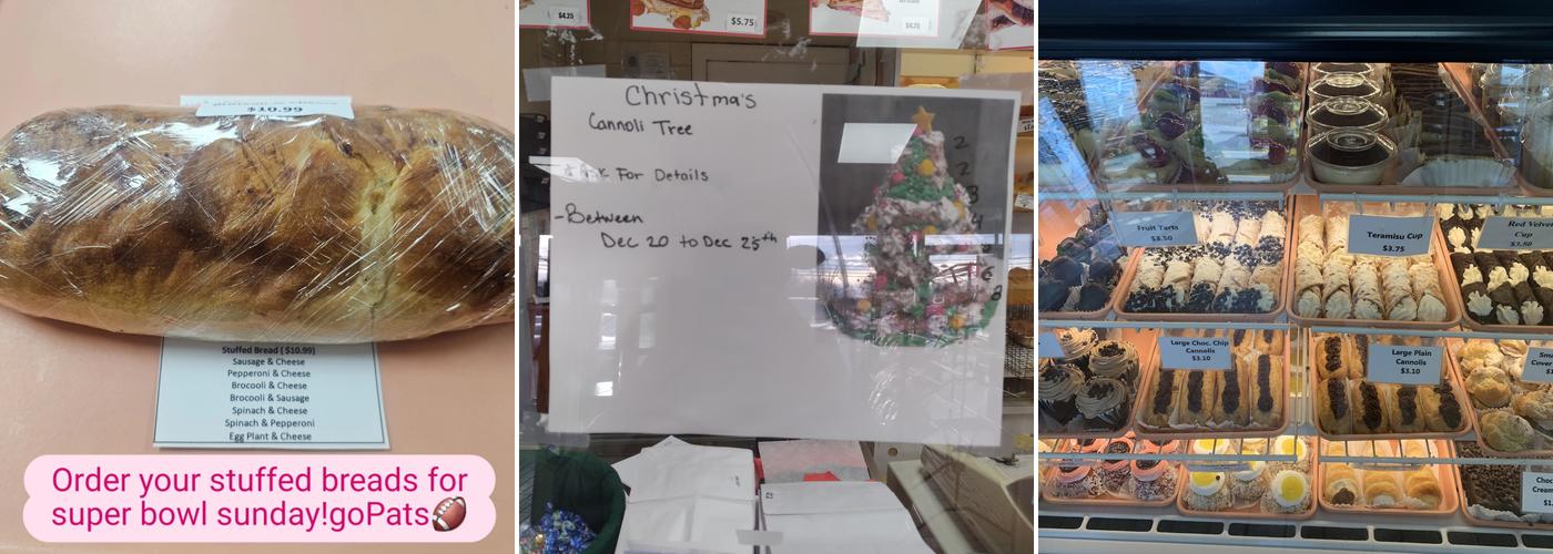 Nice N Fresh Bakery Menu