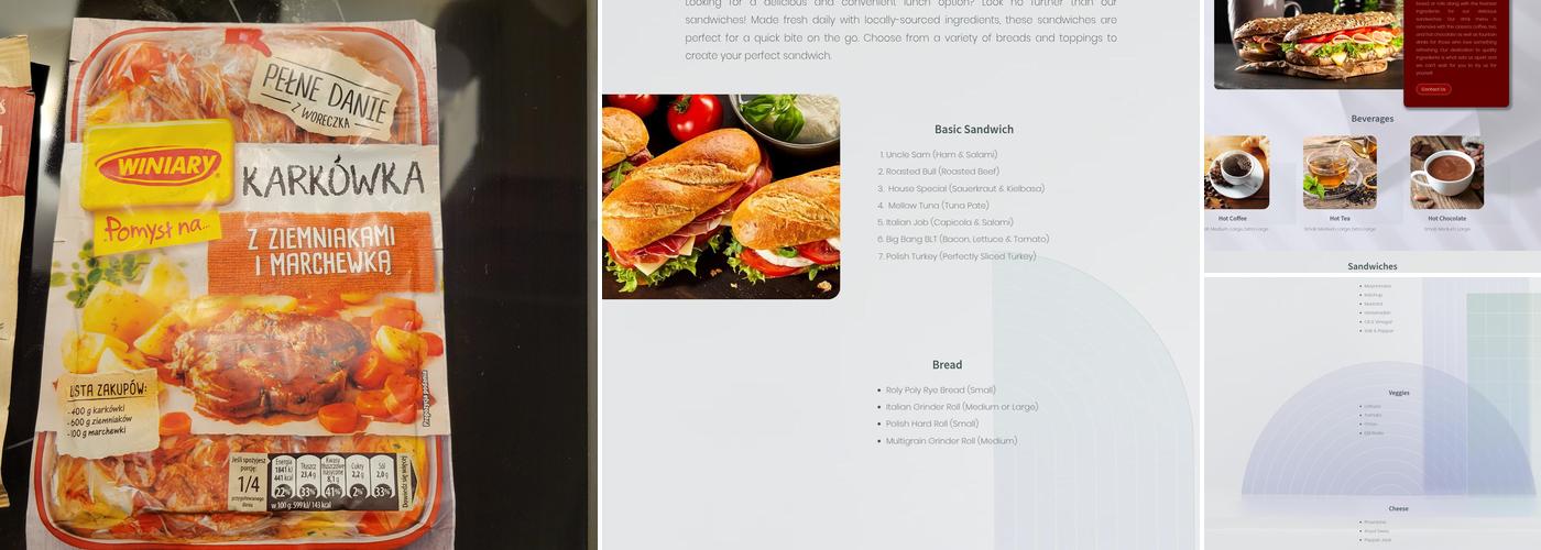 Roly Poly Bakery Menu