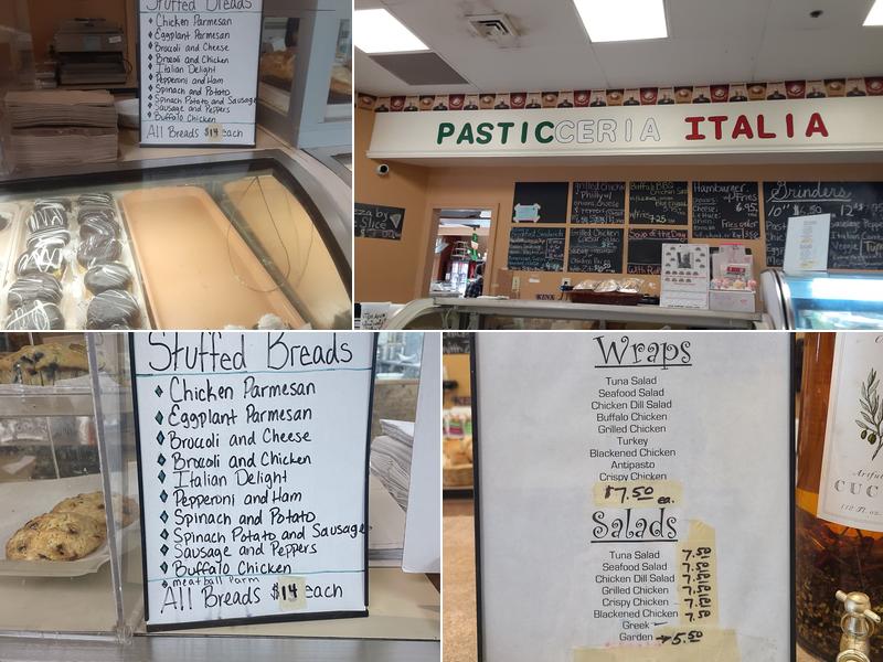 Pasticceria Italia Menu