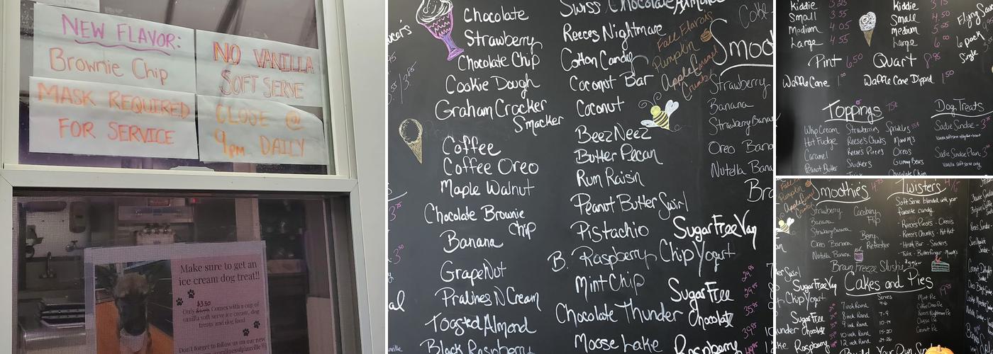 Pralines of Plainville Menu