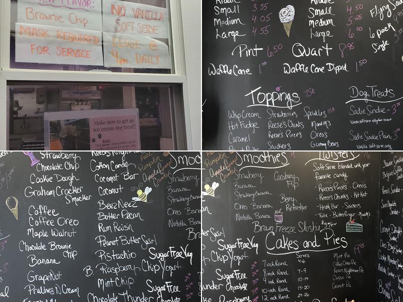 Pralines of Plainville Menu