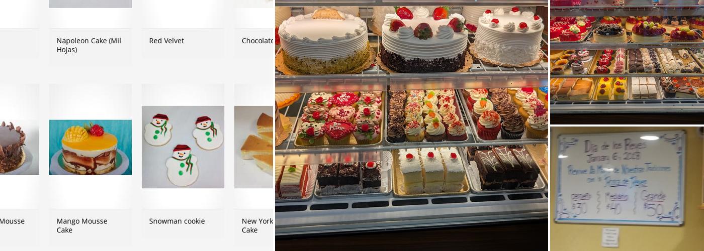 Matthew's Bakery Menu