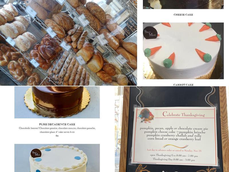 Silver Moon Bakery Menu