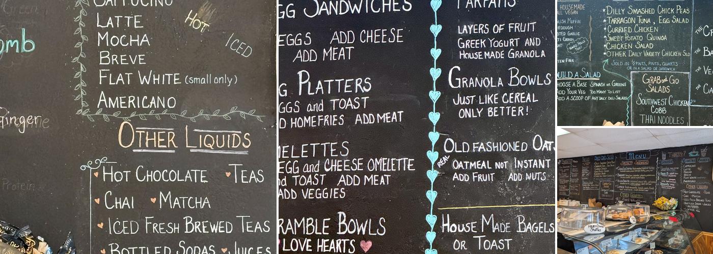 Love Heart's Bakery and Cafe Menu