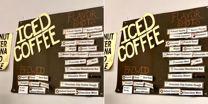 Neils Donuts Menu