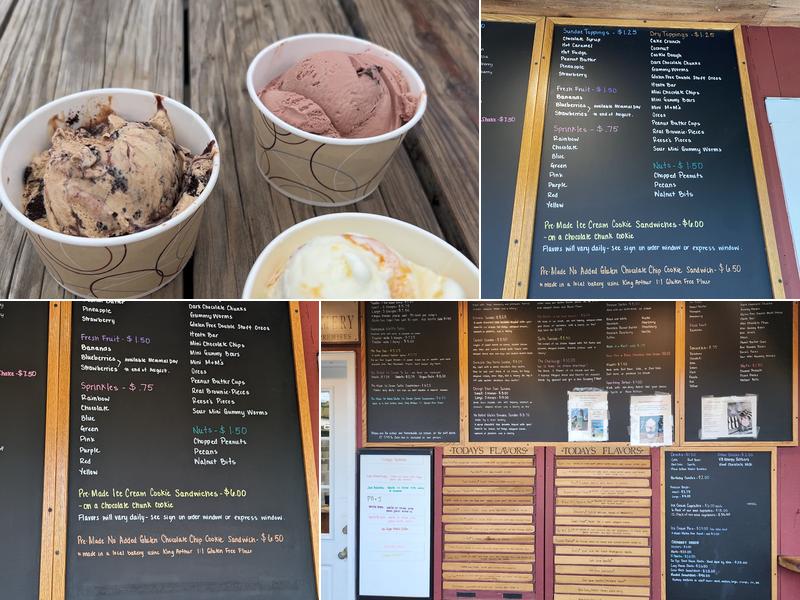 Ferris Acres Creamery Menu