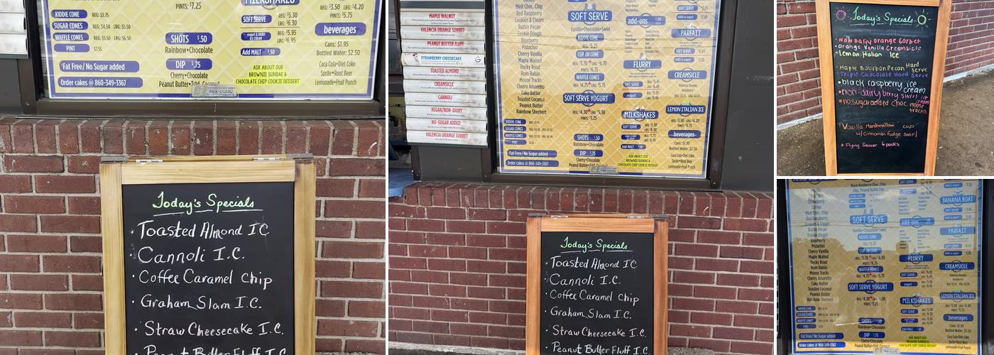 Durham Dari Serv Menu