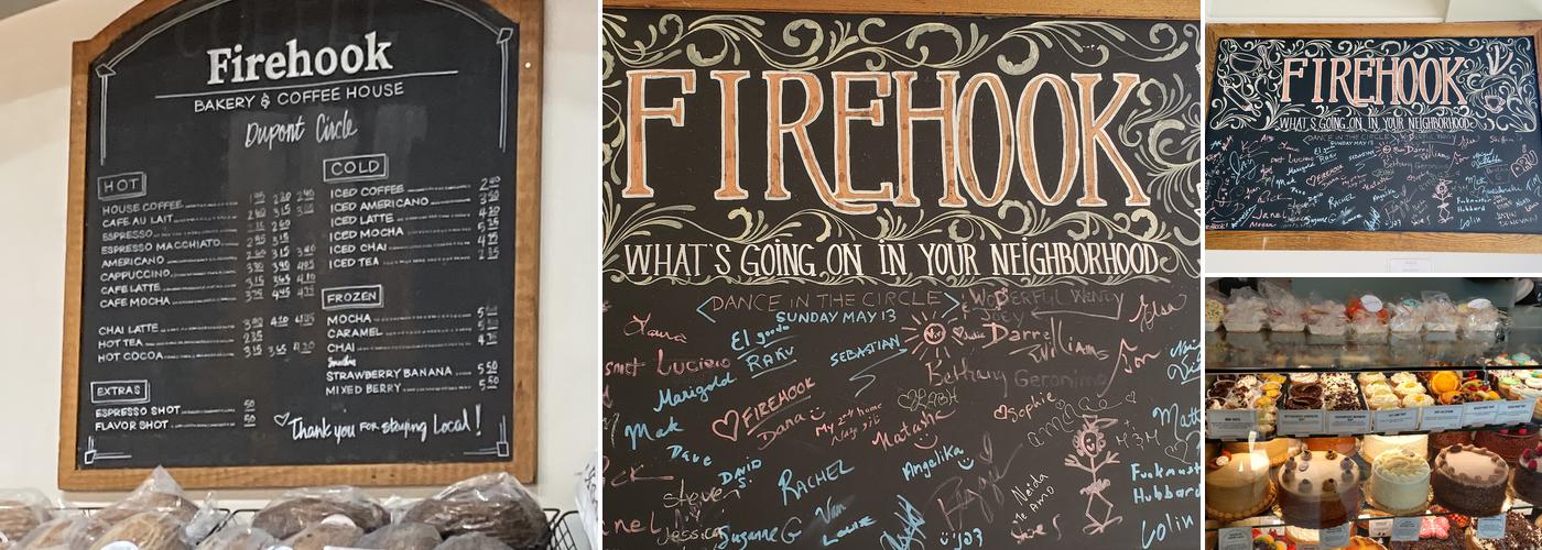 Firehook Bakery Menu