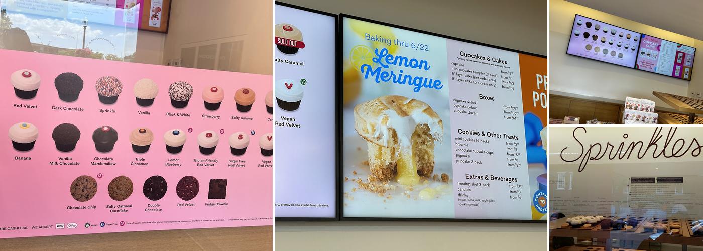 Sprinkles Georgetown Menu