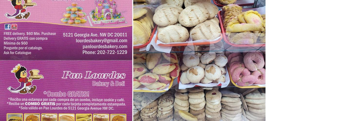 Pan Lourdes Bakery Menu