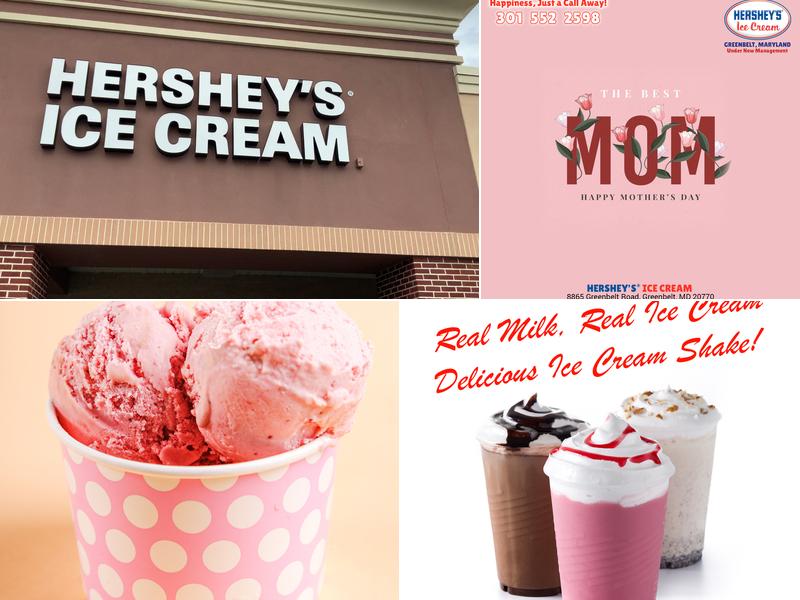 Hershey's Ice Cream Menu