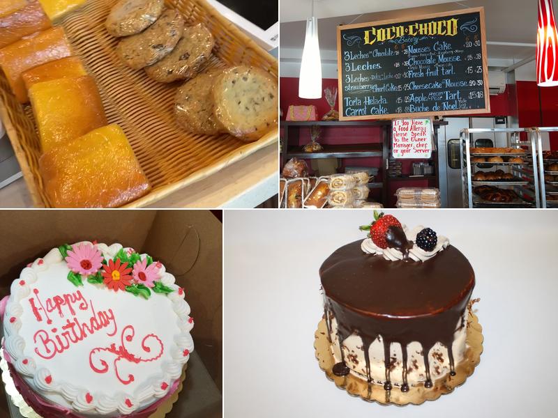 Coco Choco Bakery Menu