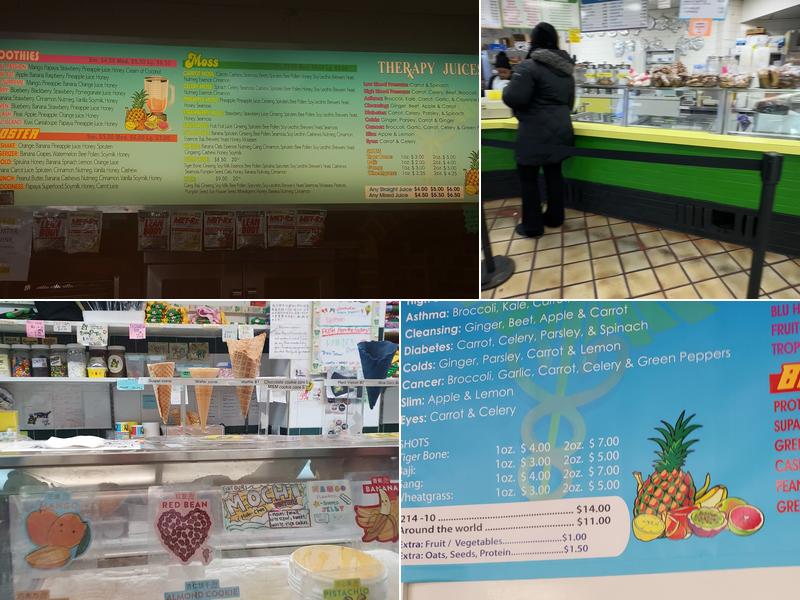 Ice Cream Factory Menu