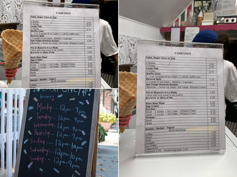Lickety Split Menu