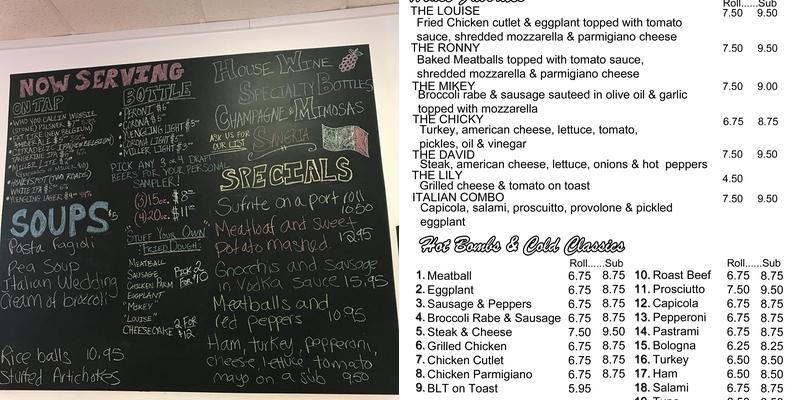 Louise's Homemade Food and Baked Goods Menu