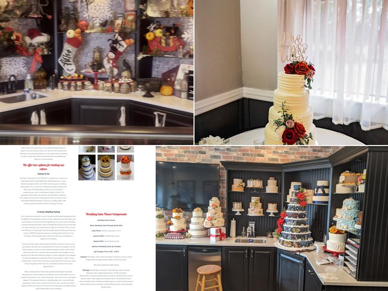 Pete's Sweets Menu