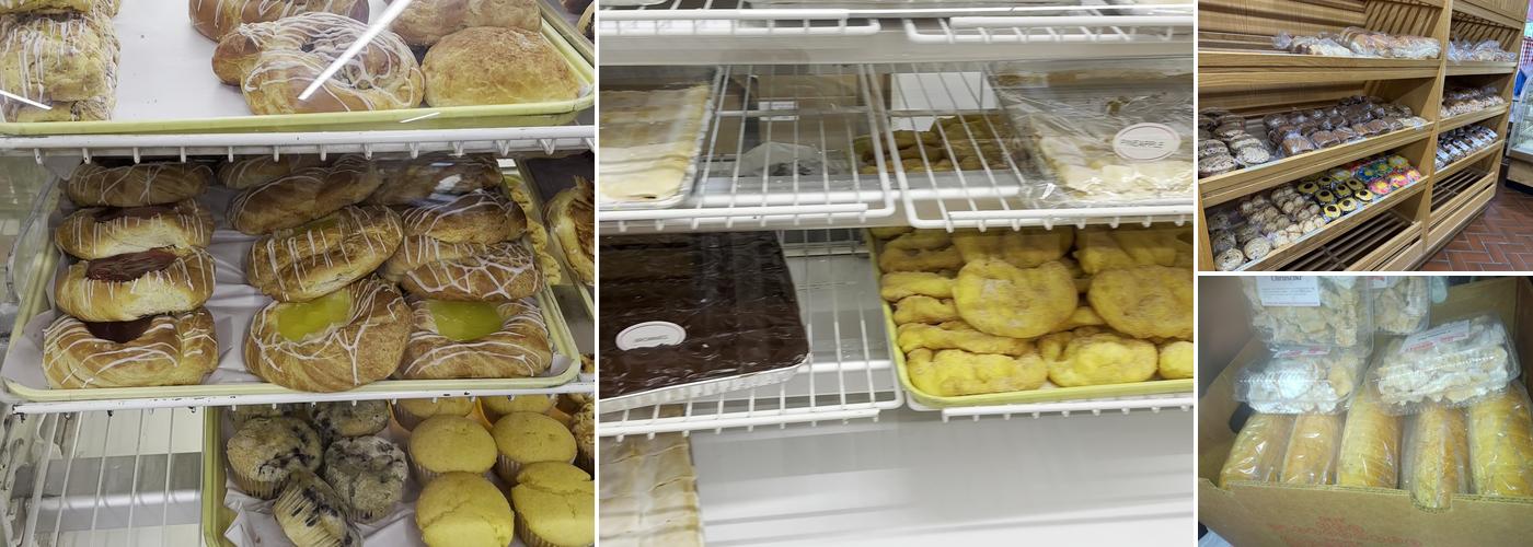 Chmura's Bakery Menu