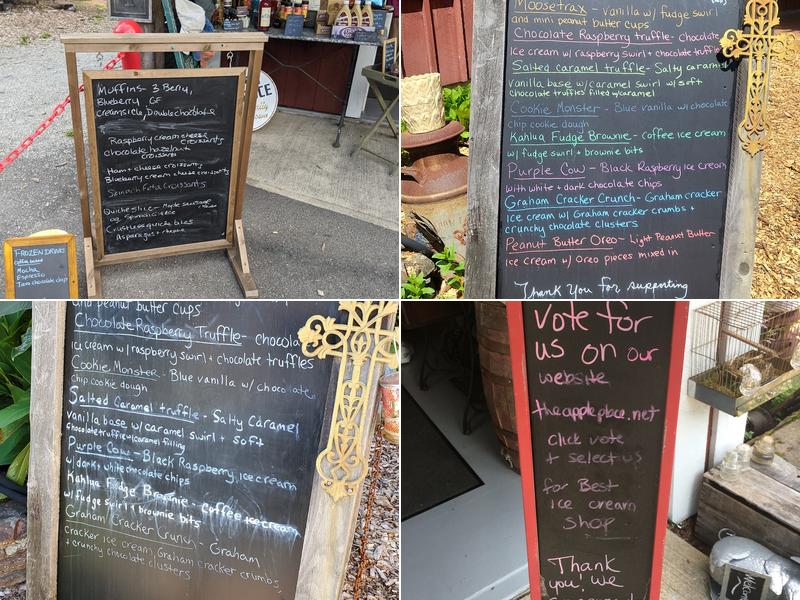 The Apple Place Menu