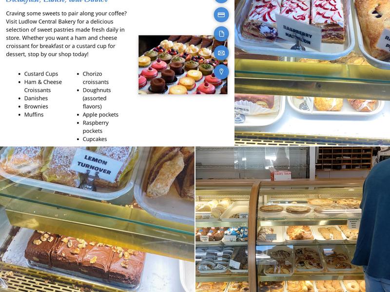 Ludlow Central Bakery Menu