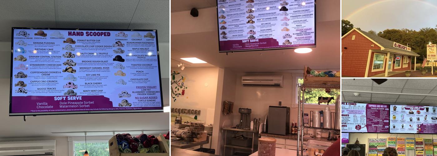 Cowlick's Creamery Menu