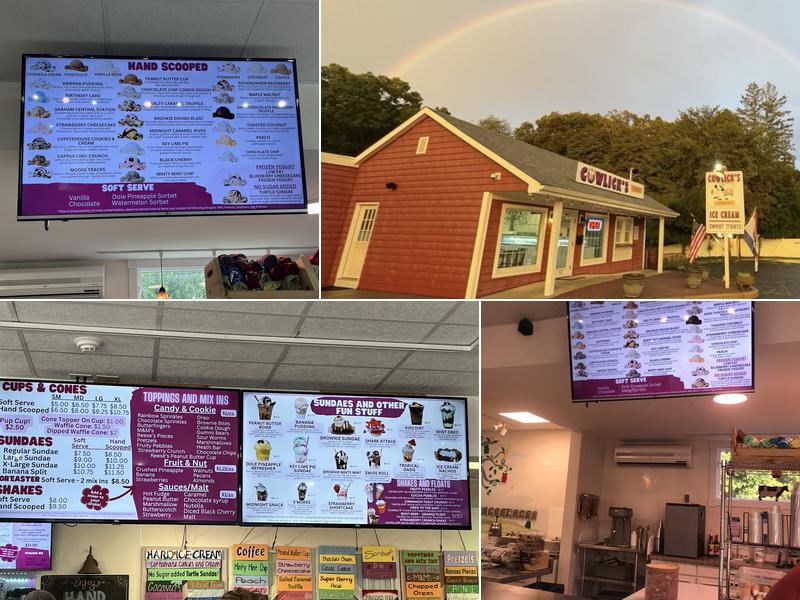 Cowlick's Creamery Menu