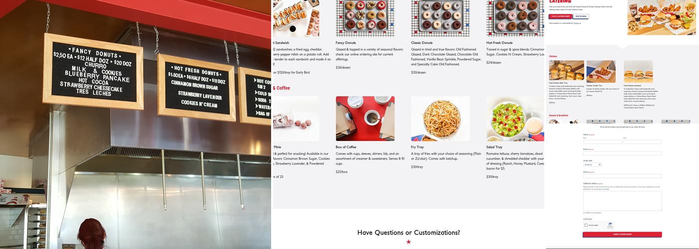 Federal Donuts & Chicken North Menu