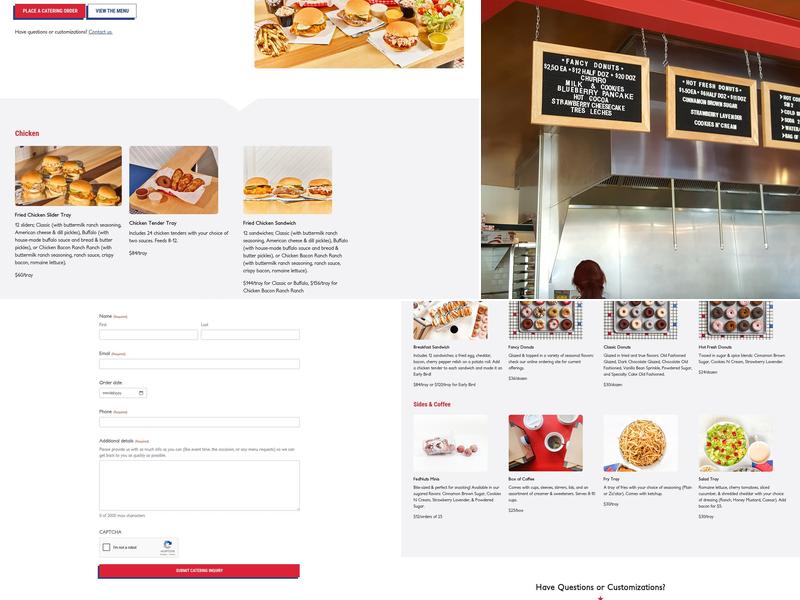 Federal Donuts & Chicken North Menu