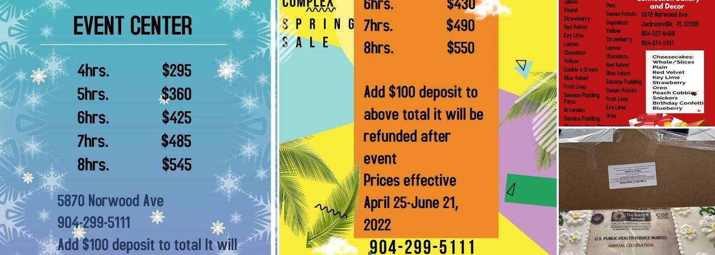 Cupcake Connection Bakery And Decor Menu