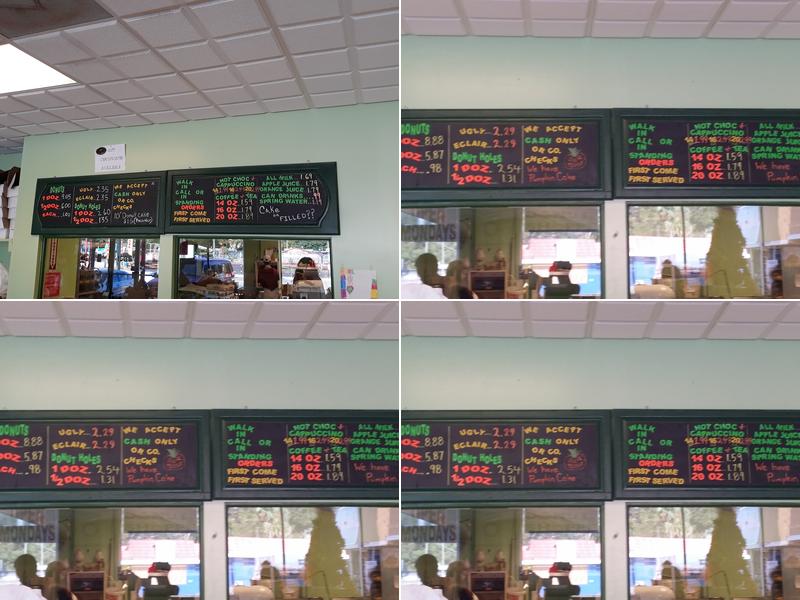 Donut Shoppe Menu