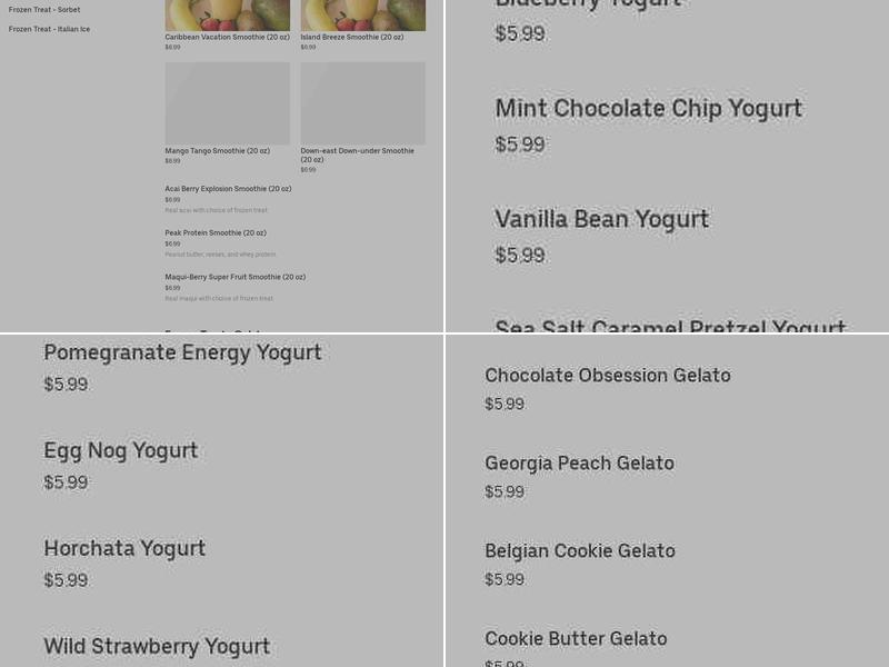 Yobe Menu