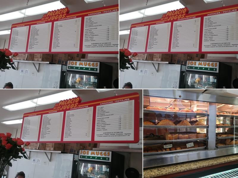 El Gallito Bakery Menu