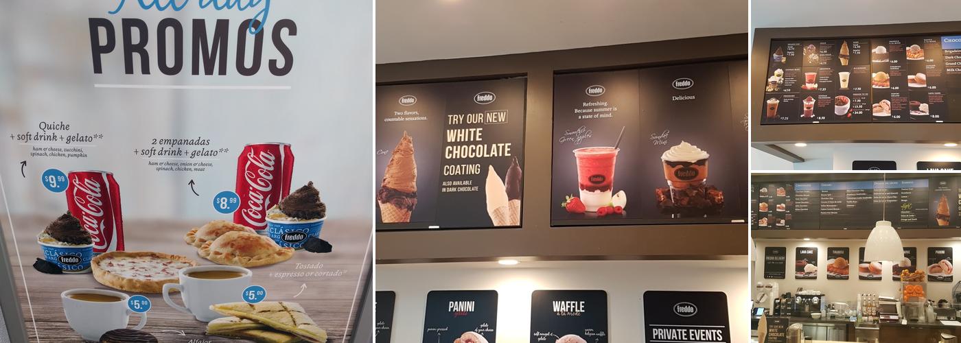 Freddo Brickell Menu