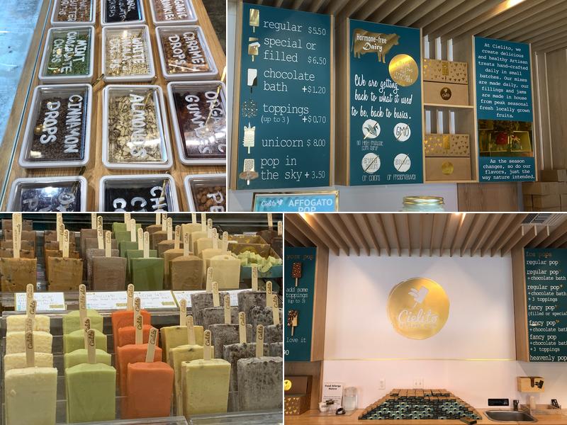 Cielito Artisan Pops Menu